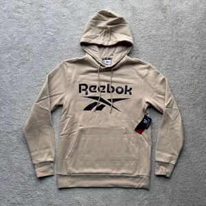 NWT Reebok Tan Beige Hoodie Sweatshirt